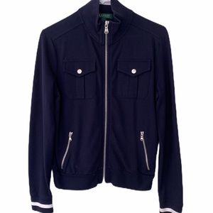Ralph Lauren Navy blue sport sweater small
